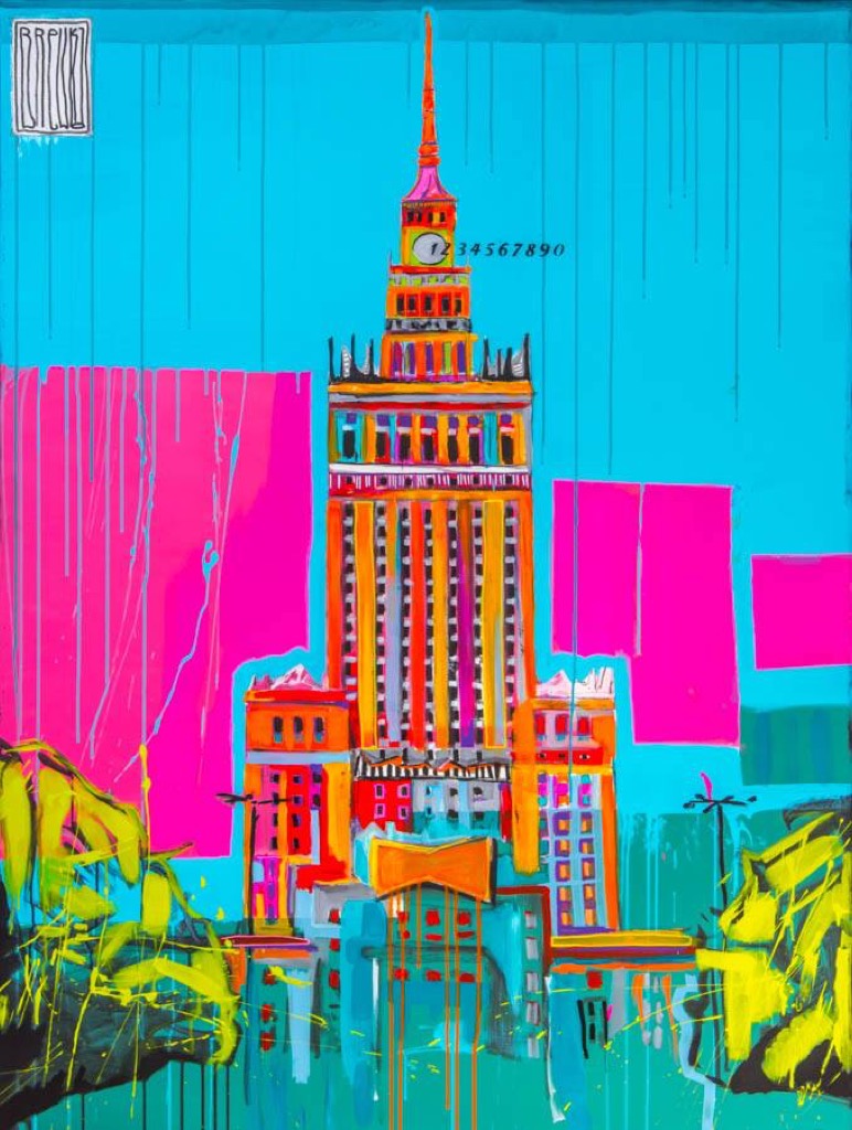 zamalowana Warszawa